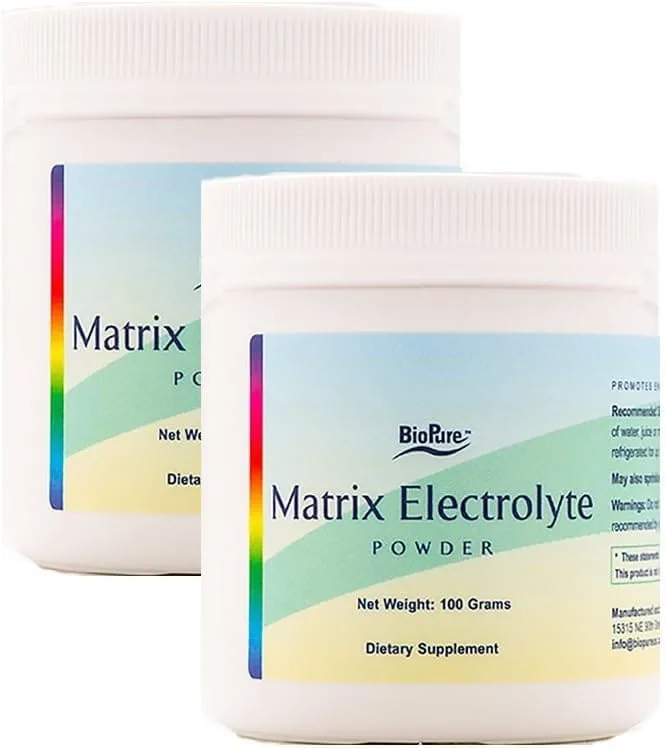 BIOPURE MATRIX ELECTROLYTE POWDER BIOPURE MATRIX ELECTROLYTE POWDER