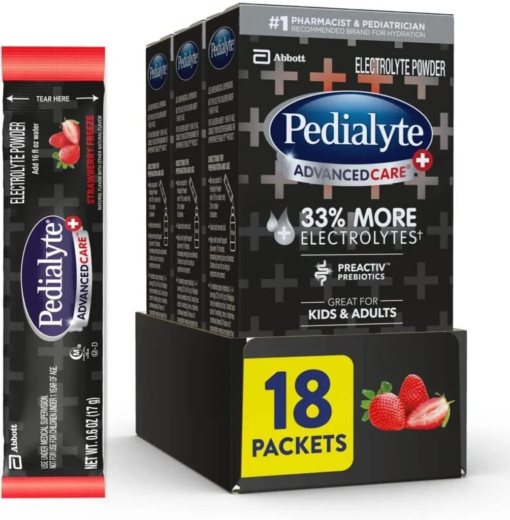 PEDIALYTE ADVANCED CARE PLUS ELECTROLYTE POWDER PEDIALYTE ADVANCED CARE PLUS ELECTROLYTE POWDER