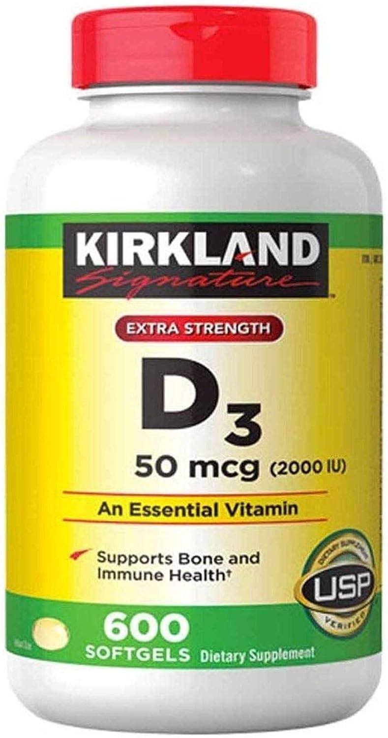 KIRKLAND SIGNATURE VITAMIN D3 2000 I.U.