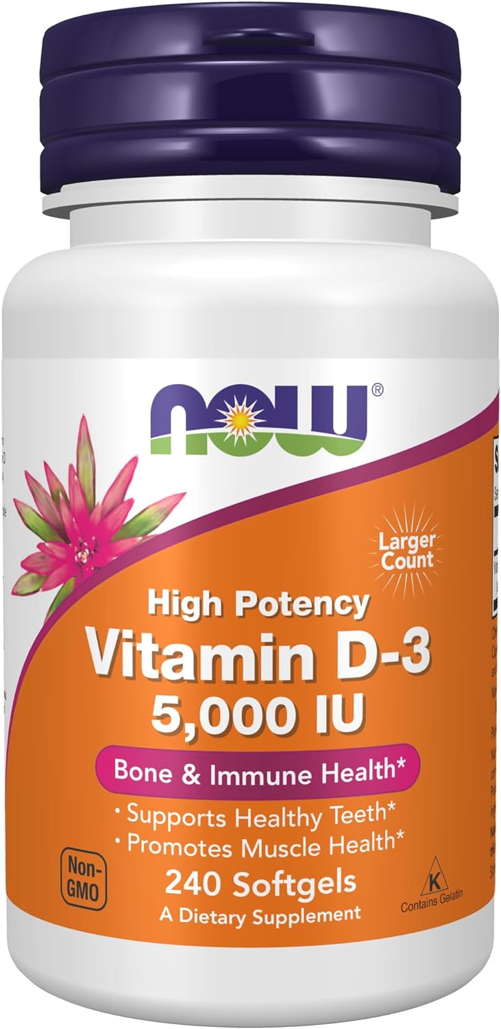 NOW SUPPLEMENTS VITAMIN D3 5000 IU