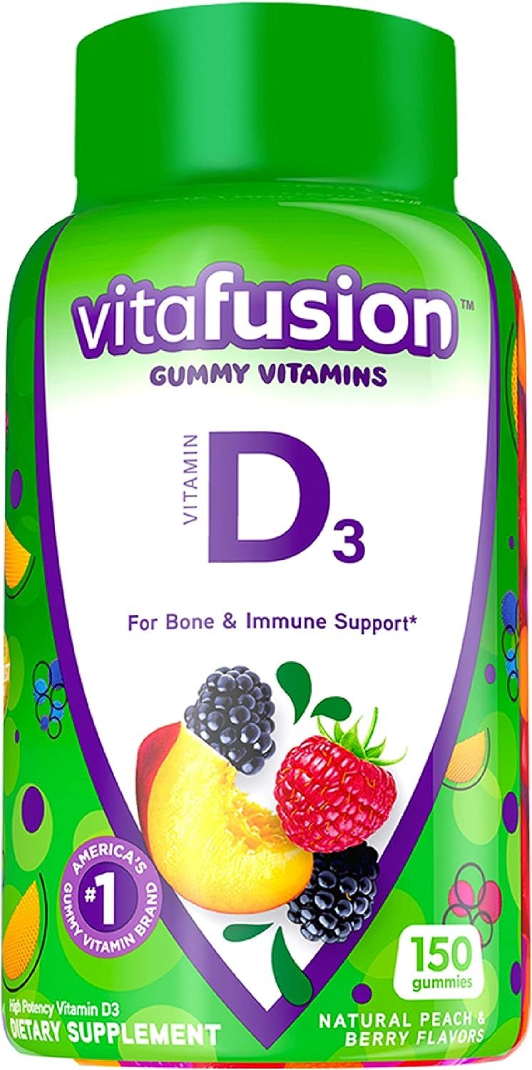 VITAFUSION VITAMIN D3 GUMMY VITAMINS