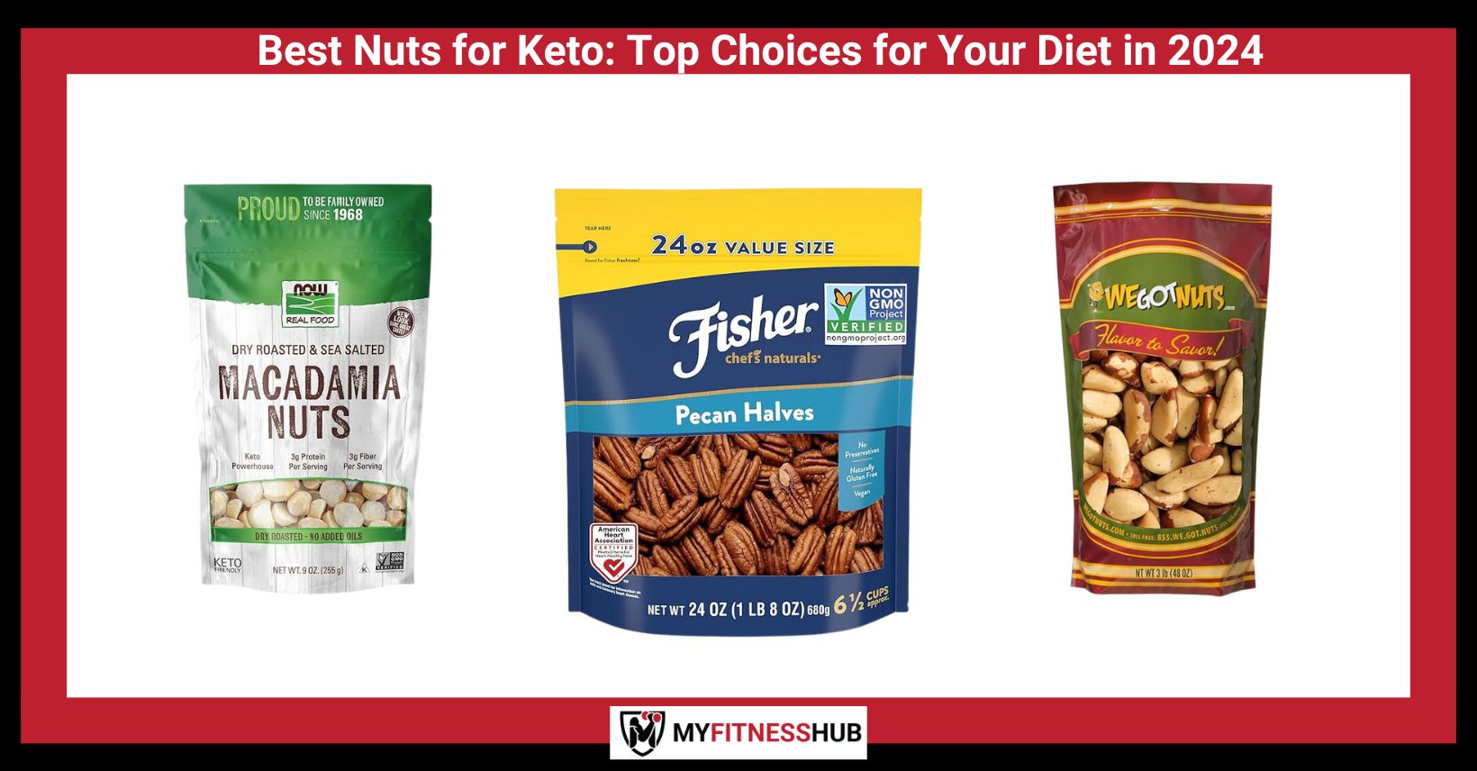 THE BEST NUTS FOR KETO IN 2024
